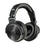 Oneodio Pro 10 Professional Wired Over Ear DJ and Studio Monitoring Headphones - BK Black