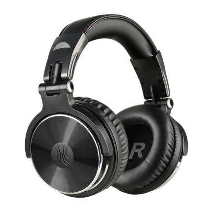 Oneodio Pro 10 Professional Wired Over Ear DJ and Studio Monitoring Headphones - BK Black
