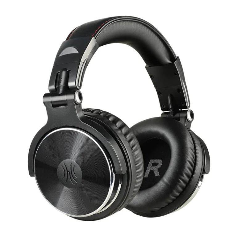 Oneodio Pro 10 Professional Wired Over Ear DJ and Studio Monitoring Headphones - BK Black