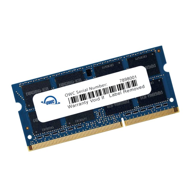 OWC Mac 8GB 1333Mhz DDR3 SODIMM Memory Blue