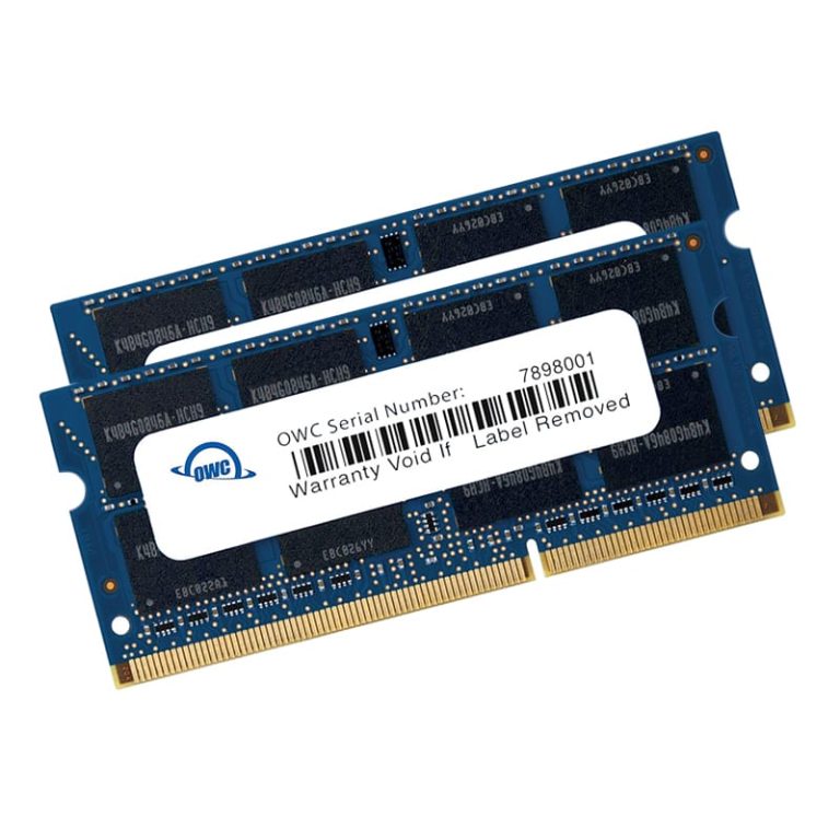 OWC Mac 16GB Kit (2x8GB) 1600Mhz DDR3 SODIMM Memory Blue
