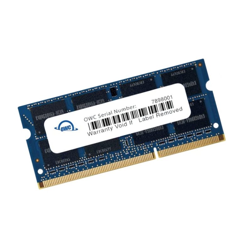 OWC Mac 8GB 1600Mhz DDR3L SODIMM Memory Blue