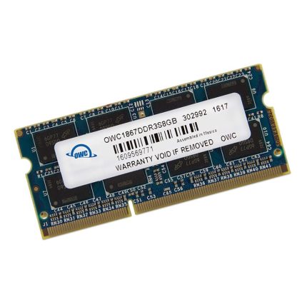 OWC Mac 8GB 1867Mhz DDR3 SODIMM Memory Blue