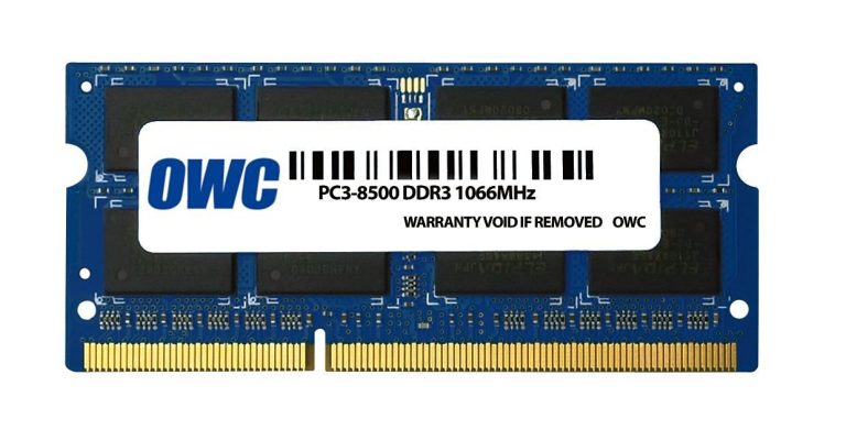 OWC Mac 4GB 1066Mhz DDR3 SODIMM Memory -
