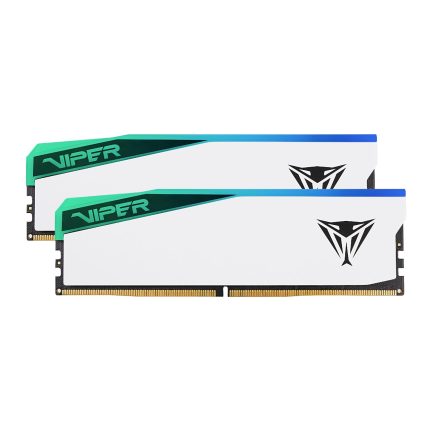 Patriot Viper Elite 5 RGB 32GB 6000MHz DDR5 Desktop Gaming Memory Kit - White White