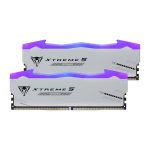 Patriot Viper Xtreme 5 RGB MPower 32GB 6000MHz DDR5 Desktop Gaming Memory Kit - Silver Silver