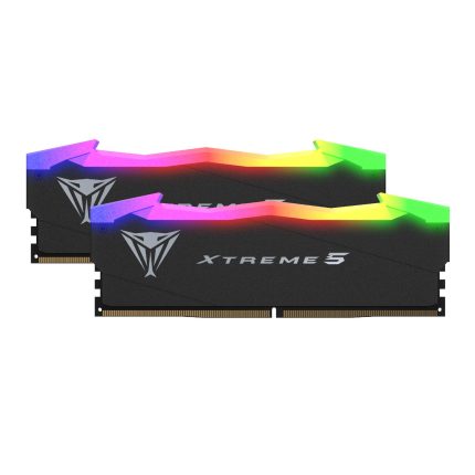 Patriot Viper XTREME 5 32GB 8000MHz DDR5 RGB Desktop Gaming Memory Kit (16GBx2) Black