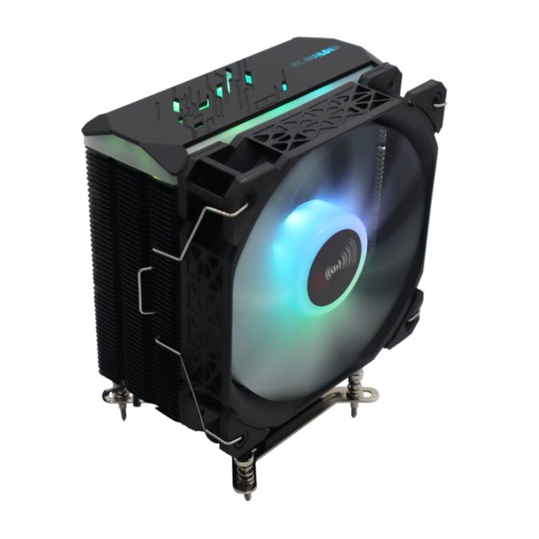 PCBuilder Zephyr Chill 120MM ARGB AIR CPU Cooler Silver