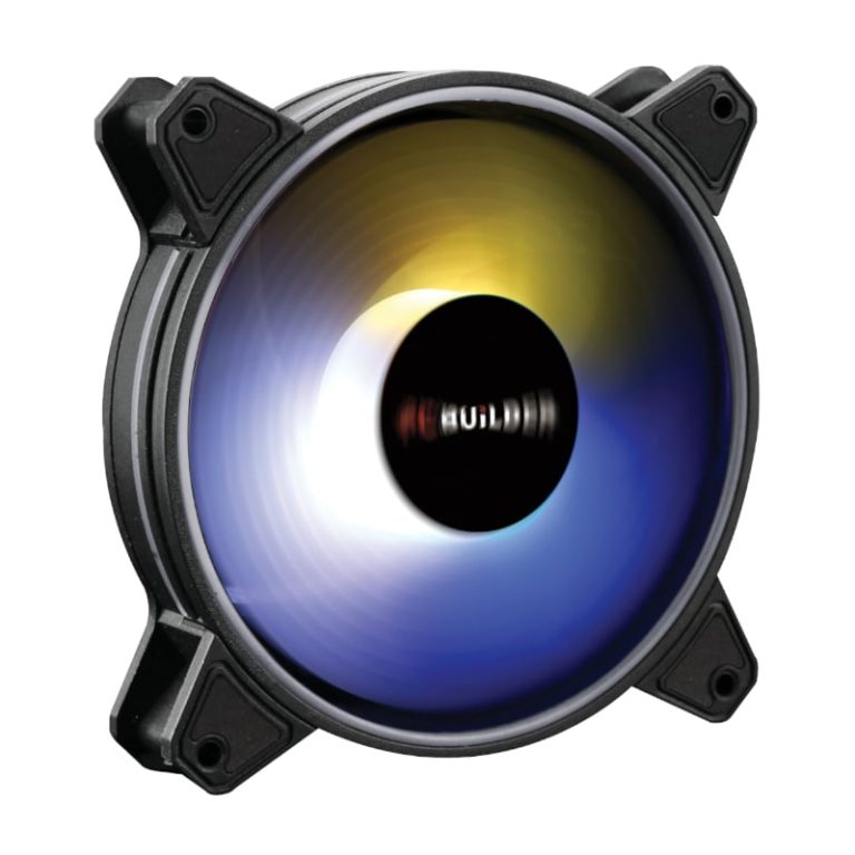 PCBuilder Tempest Chill 120MM ARGB Inner Glow Fan Black