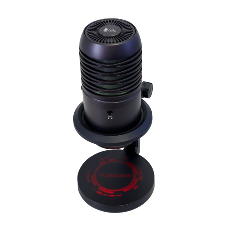 PCBuilder CAST CORE USB Gaming Microphone Black