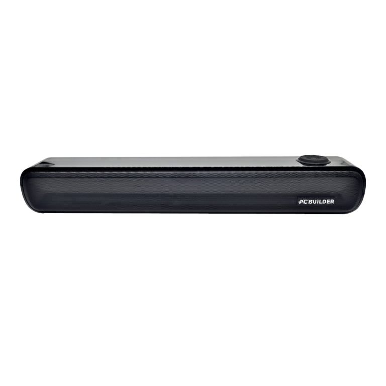 PCBuilder SONIC BOOM Bluetooth Gaming Speaker Black