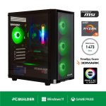 PCBuilder Ryzen 5 5600GT DEFENDER Windows 11 Gaming PC -