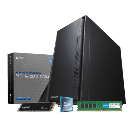 PCBuilder Intel i5-12400 HOME MASTER Windows 11 Desktop PC -