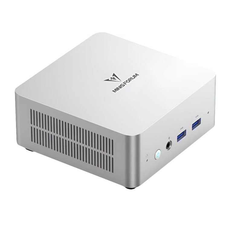 MinisForum VENUS i5-12450H 16GB Windows 11 Pro Mini PC Silver
