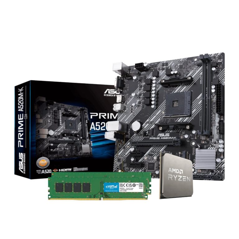PCBuilder AMD Ryzen 5 5500 LEVEL UP Core Upgrade Kit Black