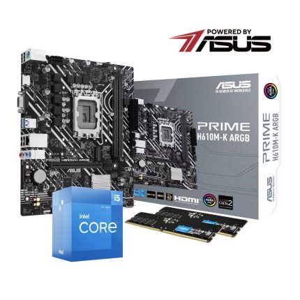 PCBuilder Intel Core i5-12400F LEVEL UP Core Upgrade Kit Black