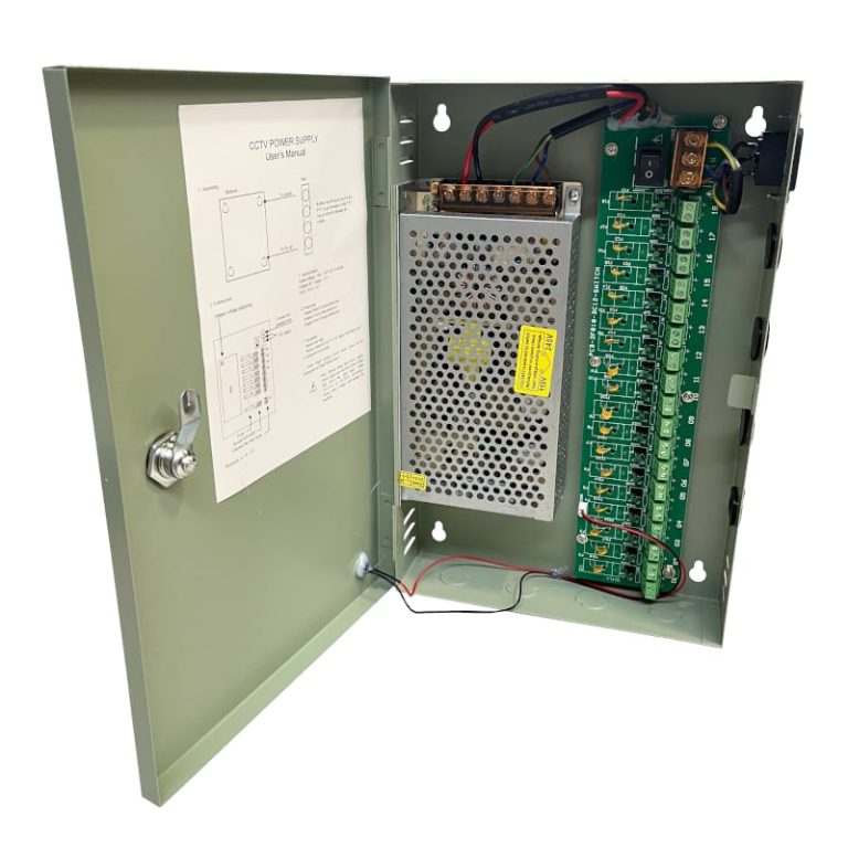 PD Power 18CH PSU 12V 15A PTC -