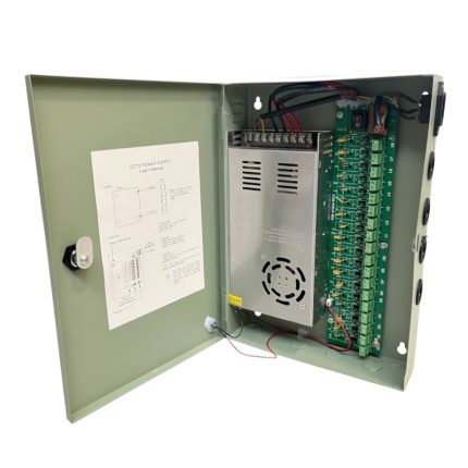 PD Power 18CH PSU 12V 25A PTC -