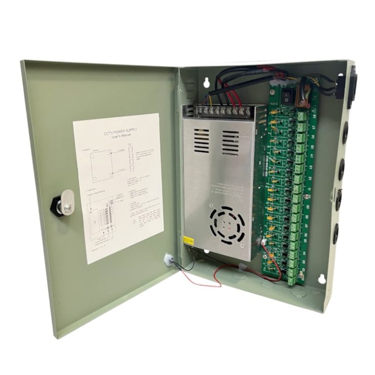 PD Power 18CH PSU 12V 25A PTC -