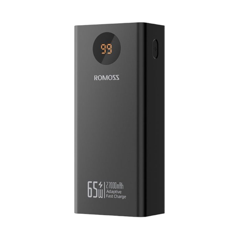Romoss PEA27S Pro 27000mAh 65W Fast Charge Power Bank - Black Black