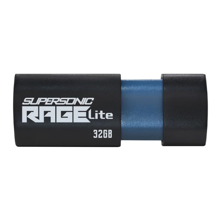 Patriot Rage Lite 32GB USB3.2 Flash Drive - Black Black