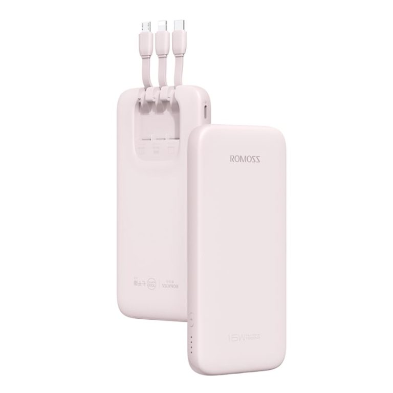 Romoss Power Bank 10000mAh 15W PNK Pink