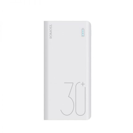 Romoss Power Bank Sense8+ 30000mAh WH White