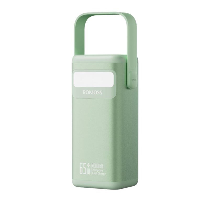 Romoss PMT40 EZCarry Pro 40000mAh 65W Fast Charge Power Bank - Green Green
