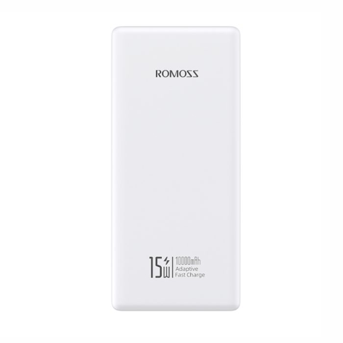 Romoss Power Bank PRC 10000mAh 15W WH -