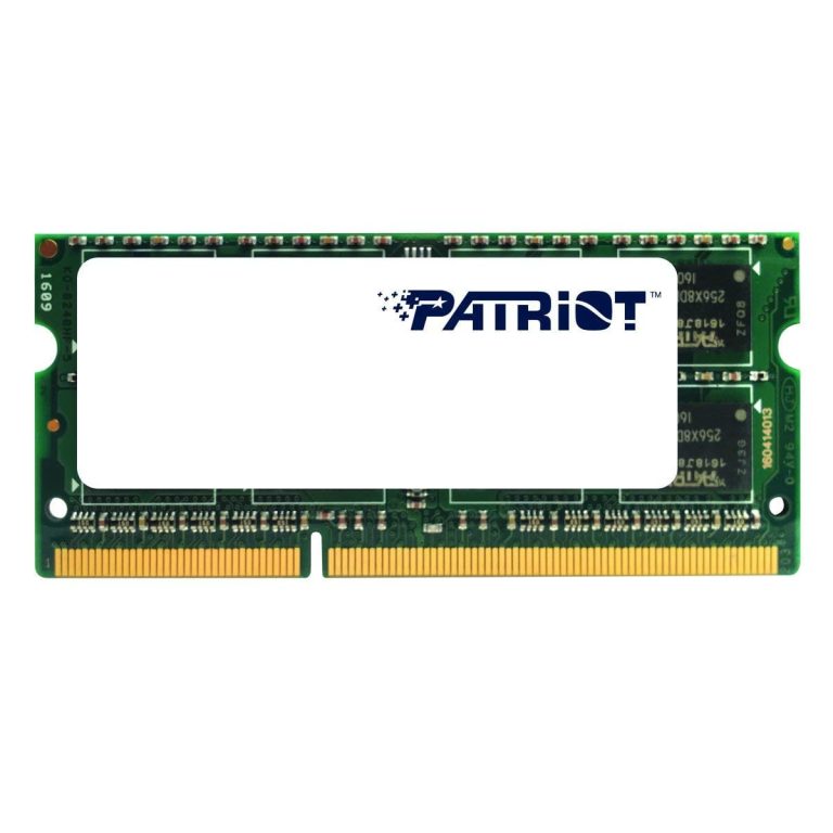 Patriot Signature Line 4GB 1600MHz DDR3L Dual Rank SODIMM Notebook Memory -