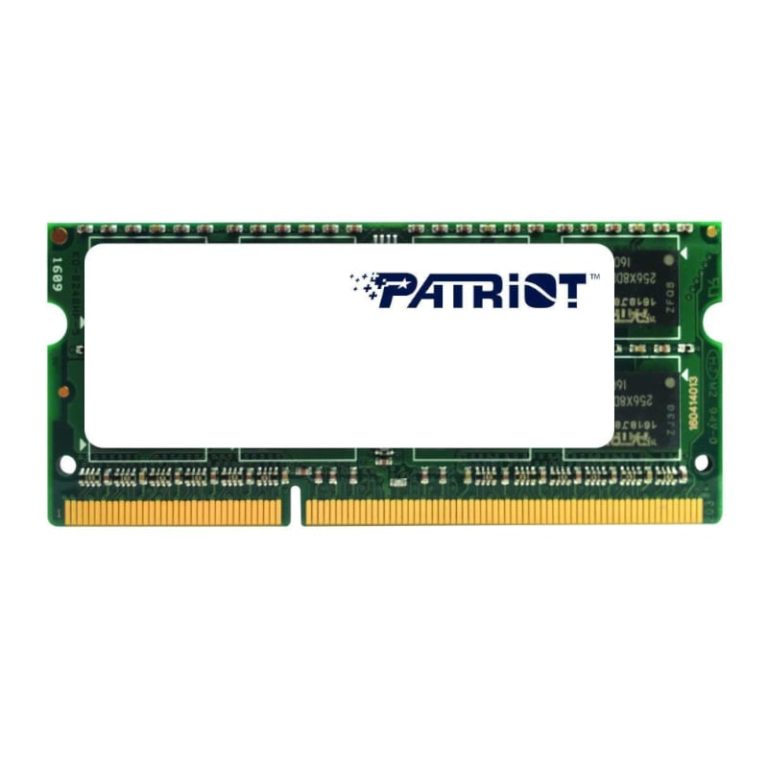 Patriot Signature Line 8GB 1600MHz DDR3L Dual Rank SODIMM Notebook Memory Black