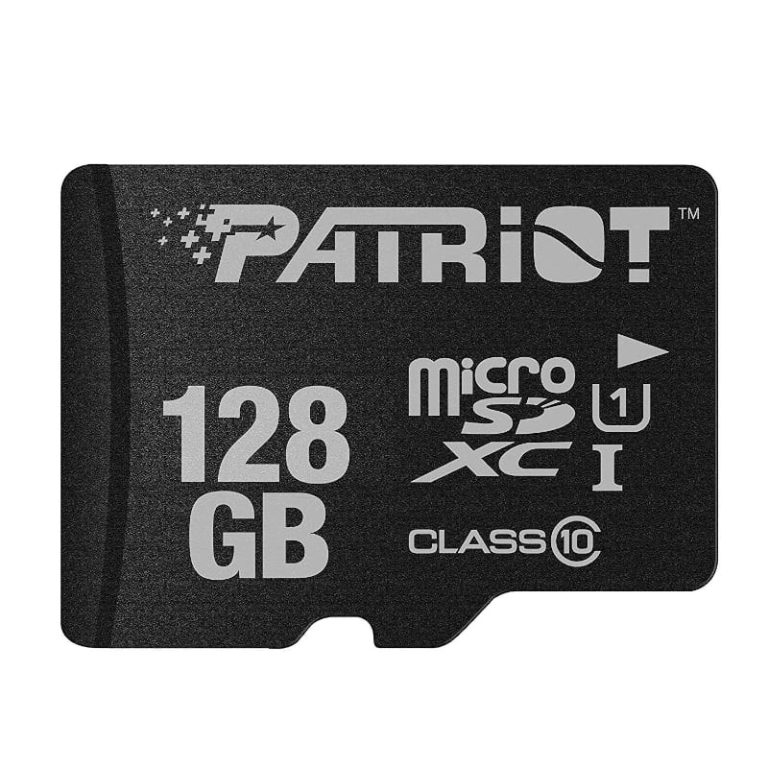 Patriot LX CL10 128GB Micro SDHC (Without Adapter) Black