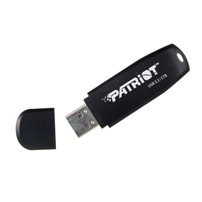 Patriot Xporter Core 1TB USB3.2 Flash Drive - Black -