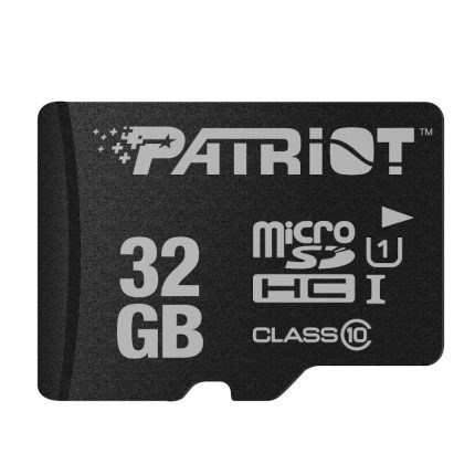 Patriot LX CL10 32GB Micro SDHC Card Black