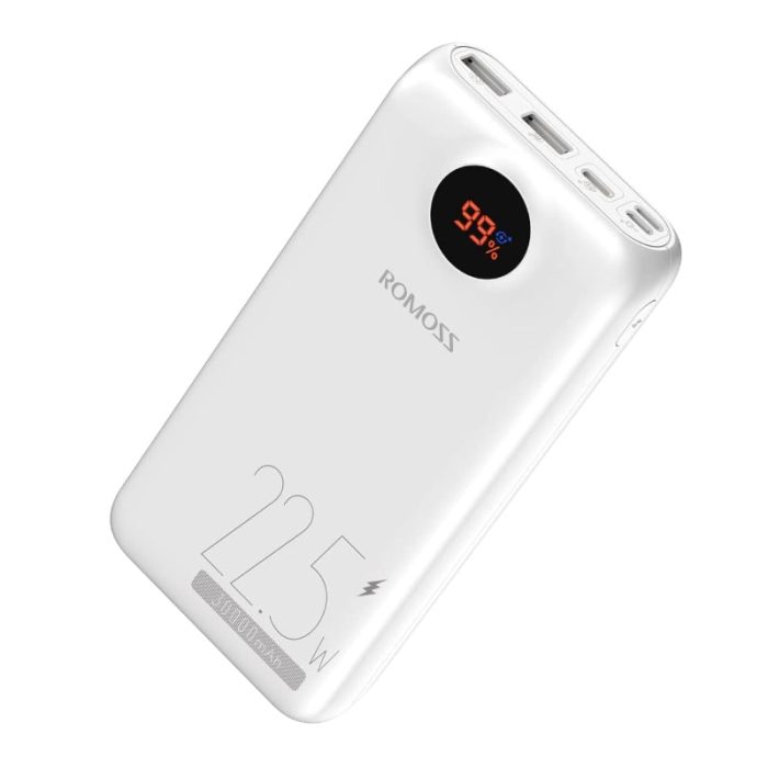 Romoss Power Bank 30000mAh 22.5W WH White