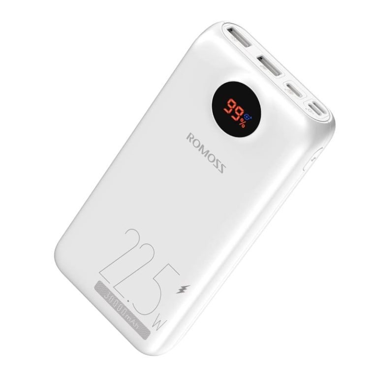 Romoss Power Bank 30000mAh 22.5W WH White