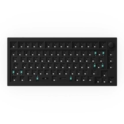 Keychron Q1 75% Barebone RGB Wired Keyboard - Black Black/Grey/White