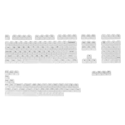 REDRAGON KeyCaps Crystal PBT 147Key set Clear