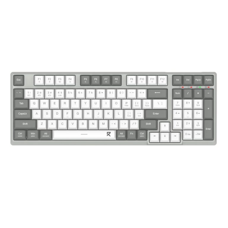 REDRAGON KB SCISSOR KEY 2.4G BT WRS BKWT Grey