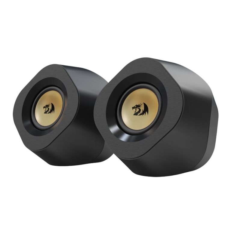 REDRAGON 2.0 KAIDAS PC Gaming Speaker - Black Black