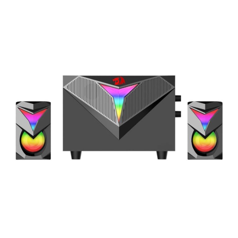 REDRAGON 2.1 Satellite Speaker TOCCATA RGB 11W Gaming Speaker - Black Black