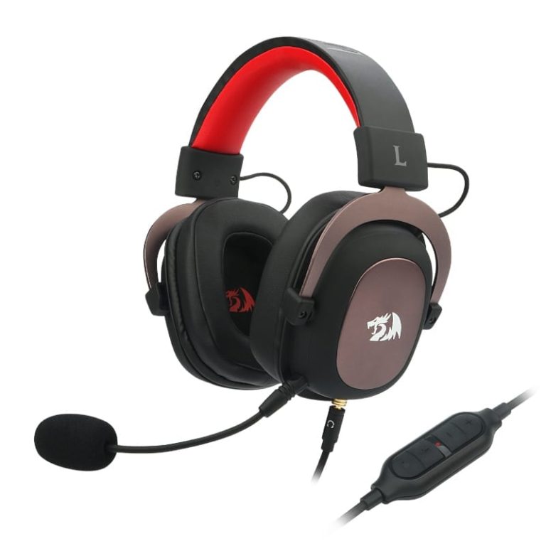 REDRAGON Over-Ear ZEUS 2 USB Gaming Headset - Black Black