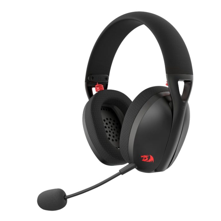 REDRAGON Over-Ear IRE BT5.2 Wireless Gaming Headset - Black Black