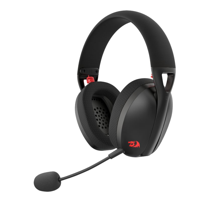 REDRAGON Over-Ear IRE BT5.2 Wireless Gaming Headset - Black Black