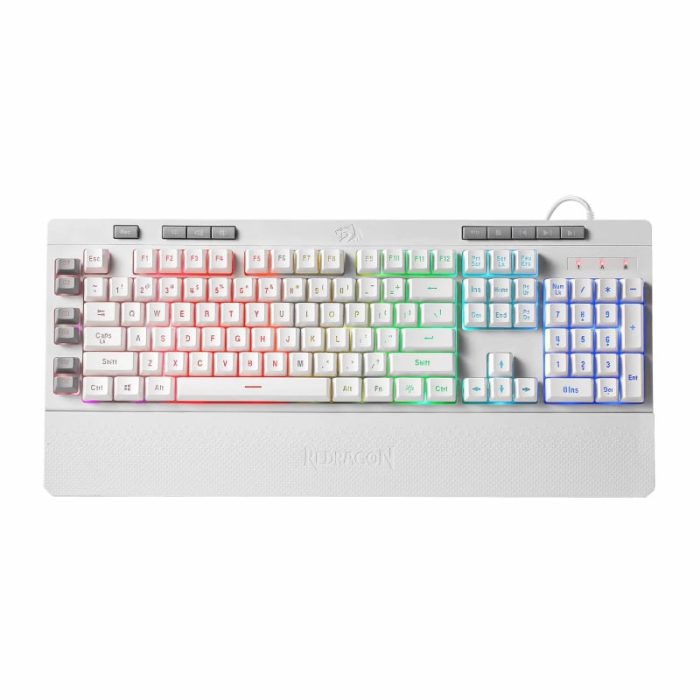 REDRAGON SHIVA Membrane Keyboard - White -