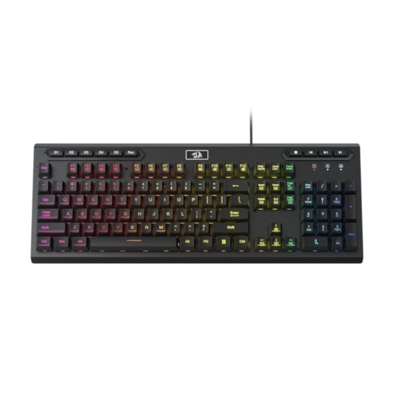 REDRAGON ADITYA Membrane Keyboard - Black Black