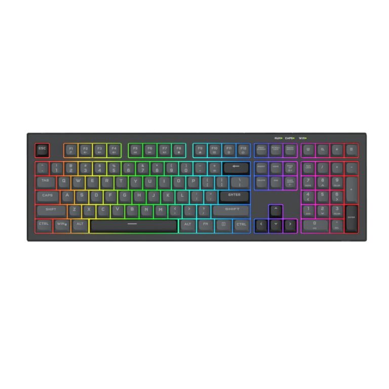 REDRAGON CRUX Membrane Gaming Keyboard - Black Black
