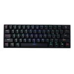 REDRAGON DRACONIC PRO Mechanical 61 Key|Bluetooth 5.0|RGB 9 Colour Modes|Rechargable Battery|Type-C Charging Cable Gaming Keyboard - Black Black