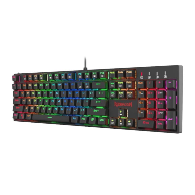 REDRAGON SURARA MECHANICAL RGB Gaming Keyboard - Black Black