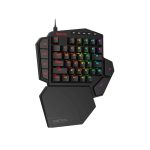 REDRAGON Diti Elite Pro One-Handed RGB Wireless Mechanical Gaming Keyboard - Black -